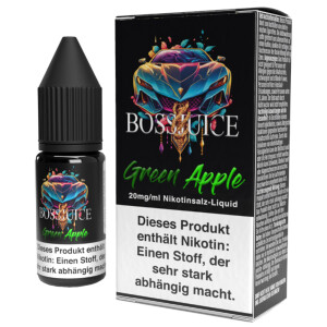 Boss Juice Nikotinsalz Liquid Green Apple 20 mg/ml