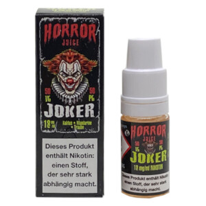 Horror Juice Liquid Joker 10 ml 18 mg/ml