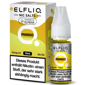 ELFLIQ Nikotinsalz Liquid Mango 10 ml 10 mg/ml