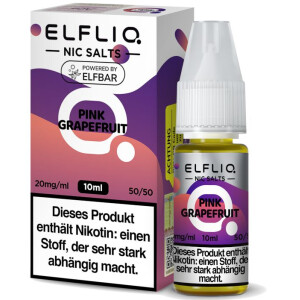ELFLIQ Nikotinsalz Liquid Pink Grapefruit 10 ml 20 mg/ ml
