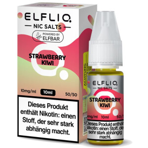 ELFLIQ Nikotinsalz Liquid Strawberry Kiwi 10 ml 10 mg/ml