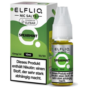 ELFLIQ Nikotinsalz Liquid Spearmint 10 ml 10 mg/ml