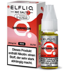 ELFLIQ Nikotinsalz Liquid Watermelon 10 ml 20 mg/ ml