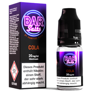 Vampire Vape Bar Salts Nikotinsalz Liquid Cola 10 ml 20...