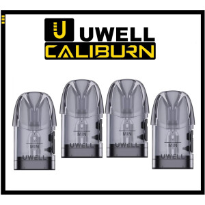 Uwell Caliburn A3S Pod (4 Stück pro Packung)
