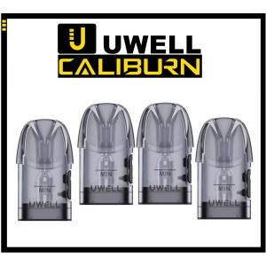Uwell Caliburn A3S Pod 1,0 Ohm (4 Stück pro Packung)