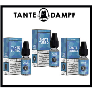 Tante Dampf Liquid Tante Turbo 10 ml 3 mg/ml