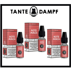 Tante Dampf Liquid Rote Minza 10 ml 3 mg/ml