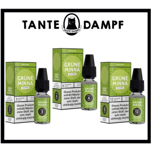 Tante Dampf Liquid Grüne Minna 10 ml 6 mg/ ml