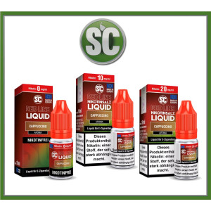 SC - Red Line - Cappuccino - Nikotinsalz Liquid 10 ml