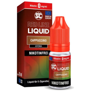 SC - Red Line - Cappuccino - Nikotinsalz Liquid 10 ml 0...