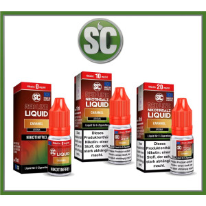 SC - Red Line - Caramel - Nikotinsalz Liquid 10 ml 0 mg/ml