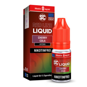 SC - Red Line - Cherry Cola - Nikotinsalz Liquid 10 ml 0...