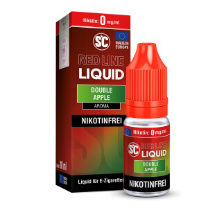 SC - Red Line - Double Apple - Nikotinsalz Liquid 10 ml 0...