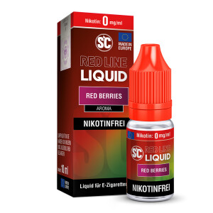 SC - Red Line - Red Berries - Nikotinsalz Liquid 10 ml 0...
