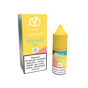 Linvo Nikotinsalz Liquid Blue Razz Ice 10 ml