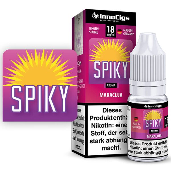 Spiky Maracuja Aroma - InnoCigs Liquid für E-Zigaretten 9 mg/ml