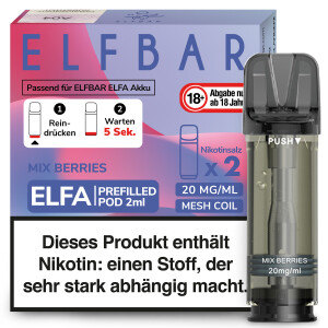 Elf Bar Elfa Prefilled Pod Mix Berries (2 Stück pro...