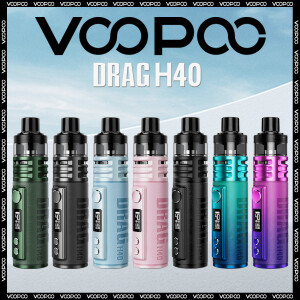VooPoo Drag H40 E-Zigaretten Set pink