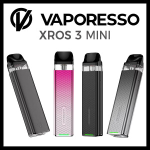 Vaporesso XROS 3 Mini E-Zigaretten Set schwarz