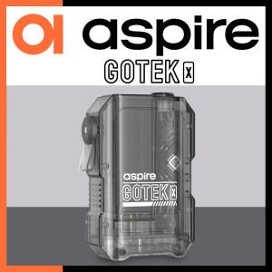 Aspire GoTek X Akku 650 mAh transparent-schwarz