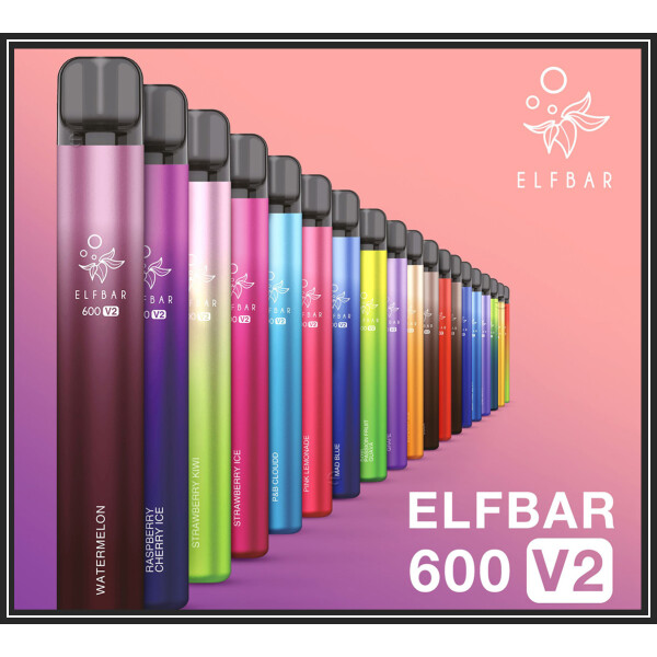 Elf Bar 600 V2 Einweg E-Zigarette, 7,45 €