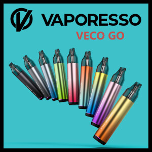 Vaporesso VECO GO E-Zigaretten Set orange-blau