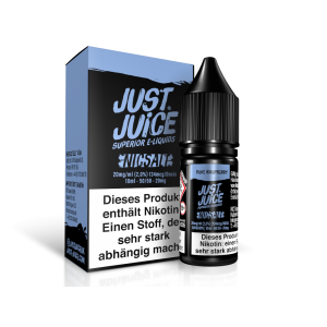 Just Juice Nikotinsalz Liquid Blue Raspberry 10 ml 20 mg/ml