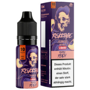 Revoltage Hybrid Nikotinsalz Liquid Purple Peach 10 ml 10...