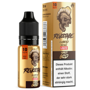 Revoltage Hybrid Nikotinsalz Liquid Tobacco Gold 10 ml 10...