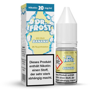 Dr. Frost Nikotinsalz Liquid Ice Cold Banana 20mg/ml