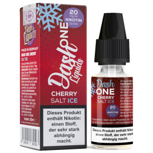 Dash Liquids One Nikotinsalz Liquid 10 ml Cherry Ice 10...