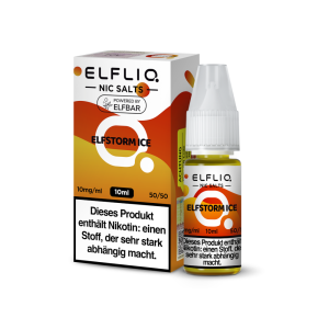 ELFLIQ Nikotinsalz Liquid Elfstorm Ice 10 ml 10 mg/ml