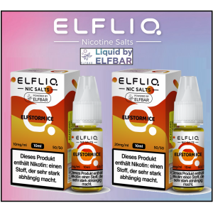 ELFLIQ Nikotinsalz Liquid Elfstorm Ice 10 ml 20 mg/ ml