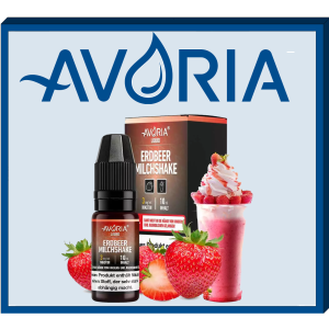 Avoria Liquid Erdbeer-Milchshake 10 ml 0 mg/ml