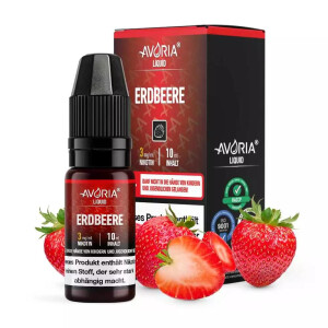 Avoria Liquid Erdbeere 10 ml 0 mg/ml