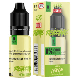 Revoltage Hybrid Nikotinsalz Liquid Neon Lemon 10 ml 0 mg/ml