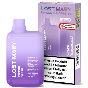 Lost Mary BM600 by Elfbar Einweg E-Zigarette Grape