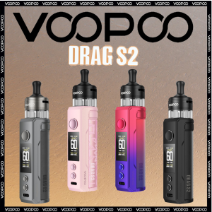 VooPoo Drag S2 E-Zigaretten Set schwarz
