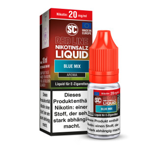 SC - Red Line - Blue Mix - Nikotinsalz Liquid 10 ml 20 mg/ml