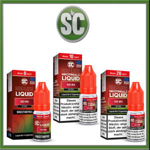 SC - Red Line - Red Mix - Nikotinsalz Liquid 10 ml 10 mg/ml