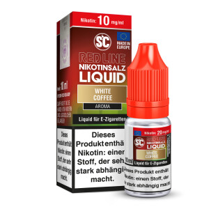 SC - Red Line - White Coffee - Nikotinsalz Liquid 10 ml...