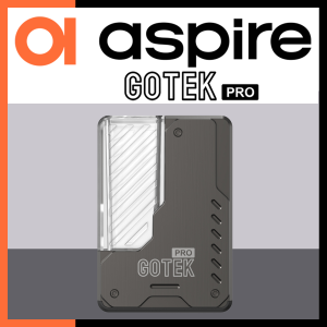 Aspire GoTek Pro Akku 1500 mAh gunmetal