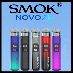 Smok Novo Pro E-Zigaretten Set silber-schwarz