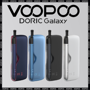 VooPoo Doric Galaxy E-Zigaretten Set silber-weiß