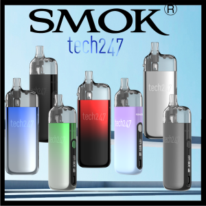 Smok tech247 E-Zigaretten Set lila-blau