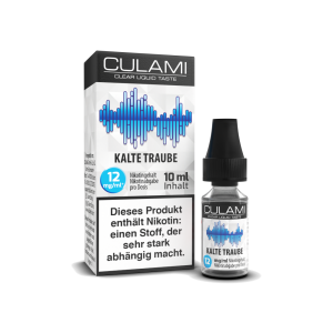Culami Liquids Kalte Traube 10 ml 12 mg/ml