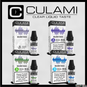 Culami Liquids Milder Tabak 10 ml 3 mg/ml