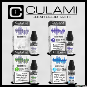 Culami Liquids Süßer Tabak 10 ml 6 mg/ml
