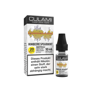 Culami Nikotinsalz Liquid Himbeere Spearmint 10 ml 20 mg/ml